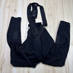 Rapha Womens Pro Team Winter Tights Black Medium Bib Padded Cycling Pants